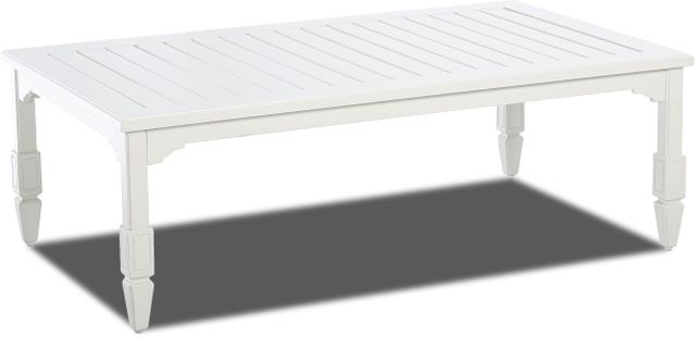 Klaussner® Outdoor Mimosa Rectangular Cocktail Table-0