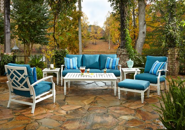 Klaussner® Outdoor Mimosa Square End Table-2