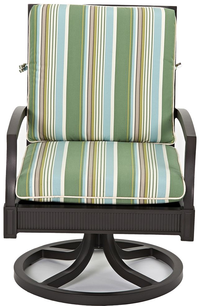 Klaussner® Outdoor Cerissa Swivel Rock Dining Chair-0