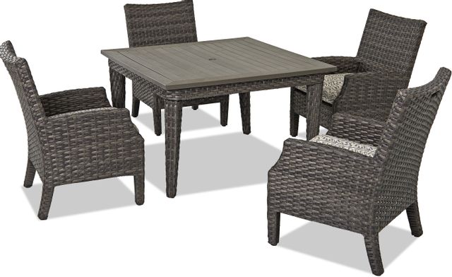 Klaussner® Outdoor Cascade Stationary Dining Chair-3