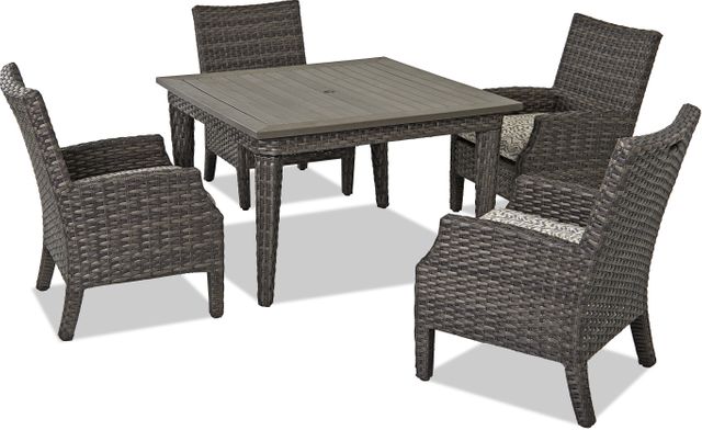 Klaussner® Outdoor Cascade Square Dining Table-2