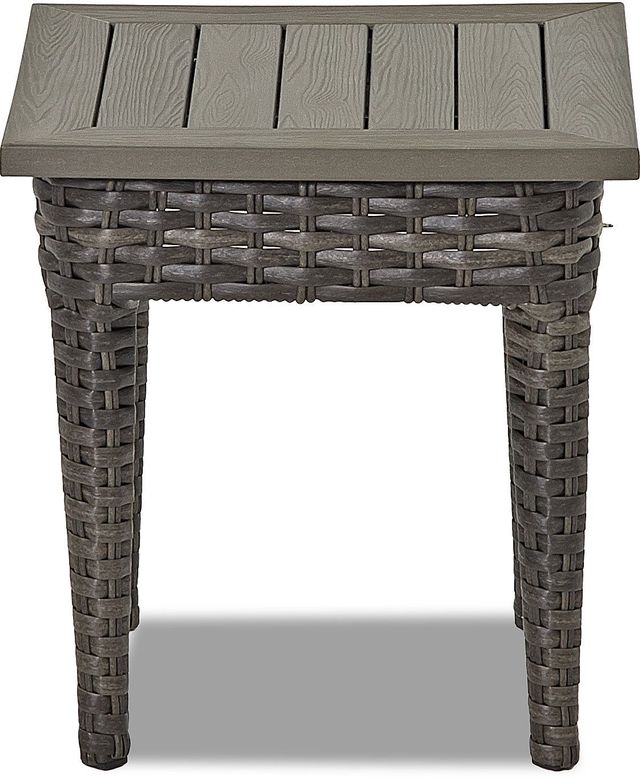 Klaussner® Outdoor Cascade Square Accent Table-1