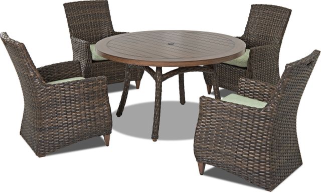 Klaussner® Outdoor Sycamore Round Dining Table-1