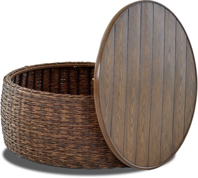 Klaussner® Outdoor Lantana Round Cocktail Table-1