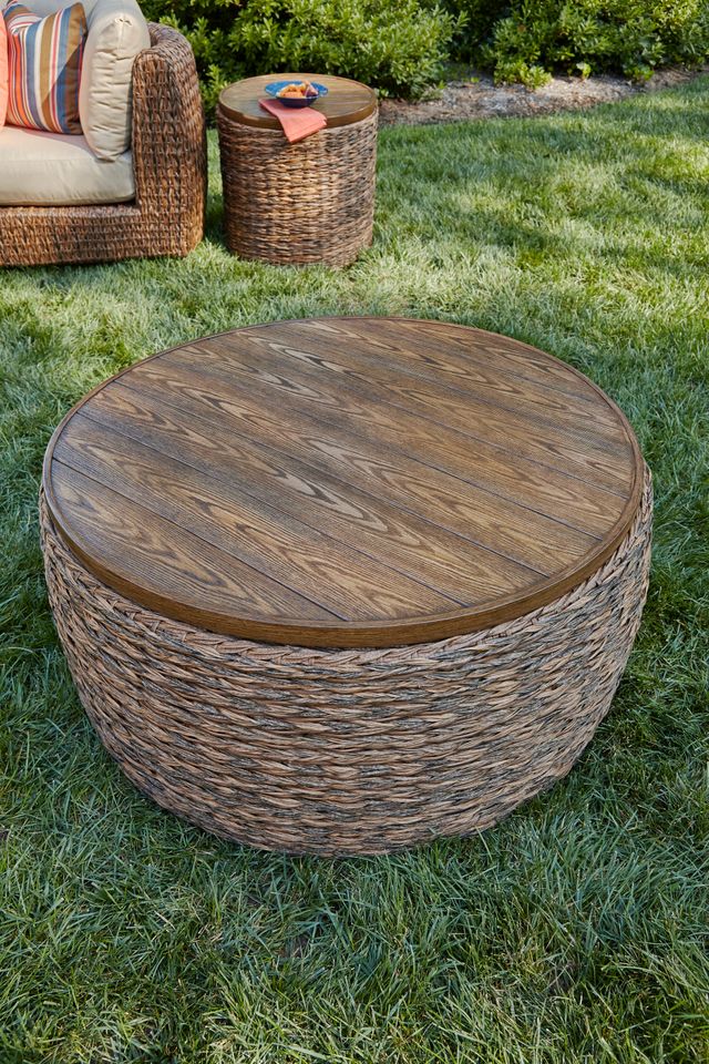 Klaussner® Outdoor Lantana Round Cocktail Table-2
