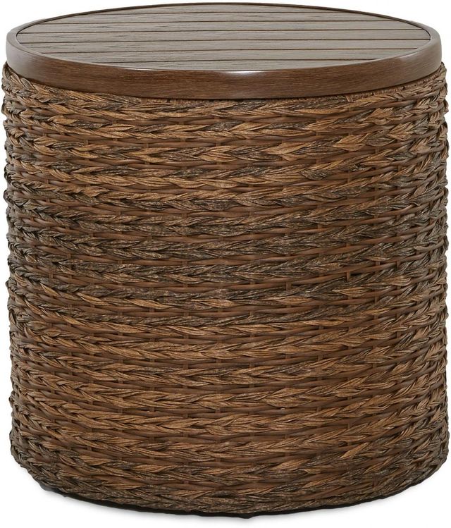 Klaussner® Outdoor Lantana Round End Table-0