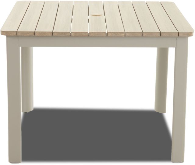 Klaussner® Outdoor Mesa Seacoast Square Dining Table 1