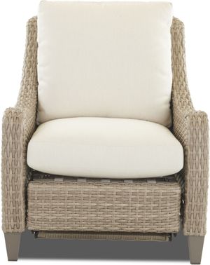 Klaussner® Mesa Seacoast Outdoor High Leg Reclining Chair