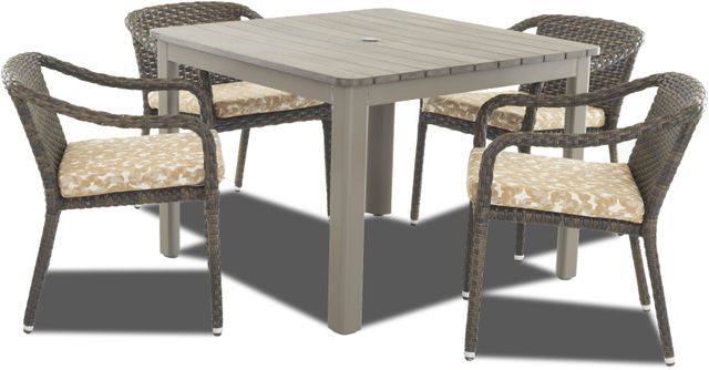 Klaussner® Outdoor Mesa Canyon Square Dining Table-1