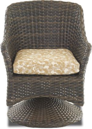 Klaussner® Mesa Canyon Outdoor Swivel Rock Dining Chair