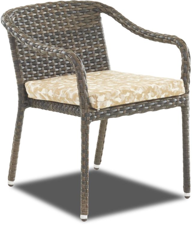 Klaussner® Outdoor Mesa Canyon Stack Dining Chair 1