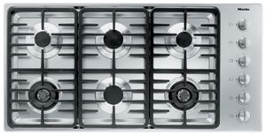 Miele 43" Stainless Steel Gas Cooktop-0