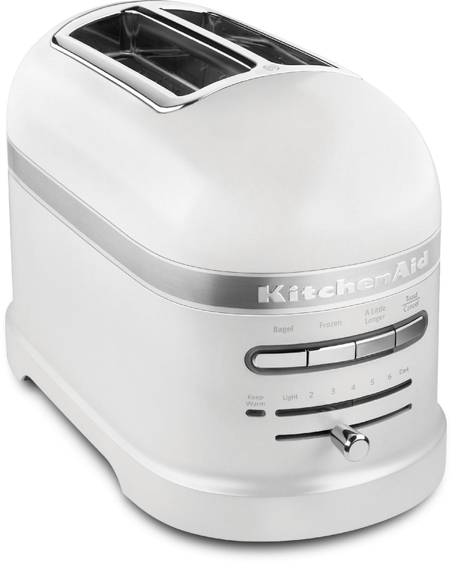 KitchenAid® Pro Line® Series Frosted Pearl White Toaster