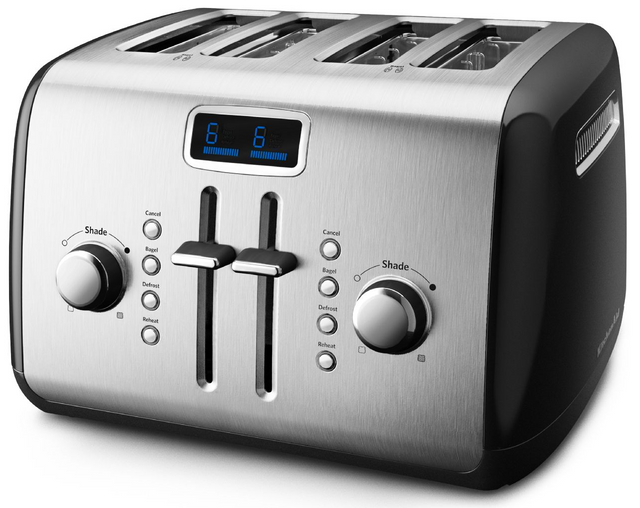 KitchenAid® Onyx Black Toaster-KMT422OB | MVB Appliance ...