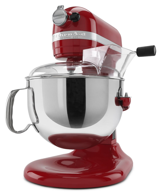 KitchenAid® Professional 600™ Series Empire Red Stand Mixer 4