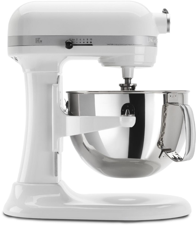 KitchenAid® Professional 600™ Series White Stand Mixer 1