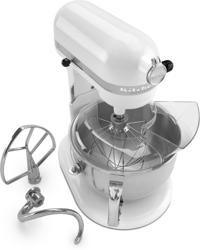 KitchenAid® Professional 600™ Series White Stand Mixer 2