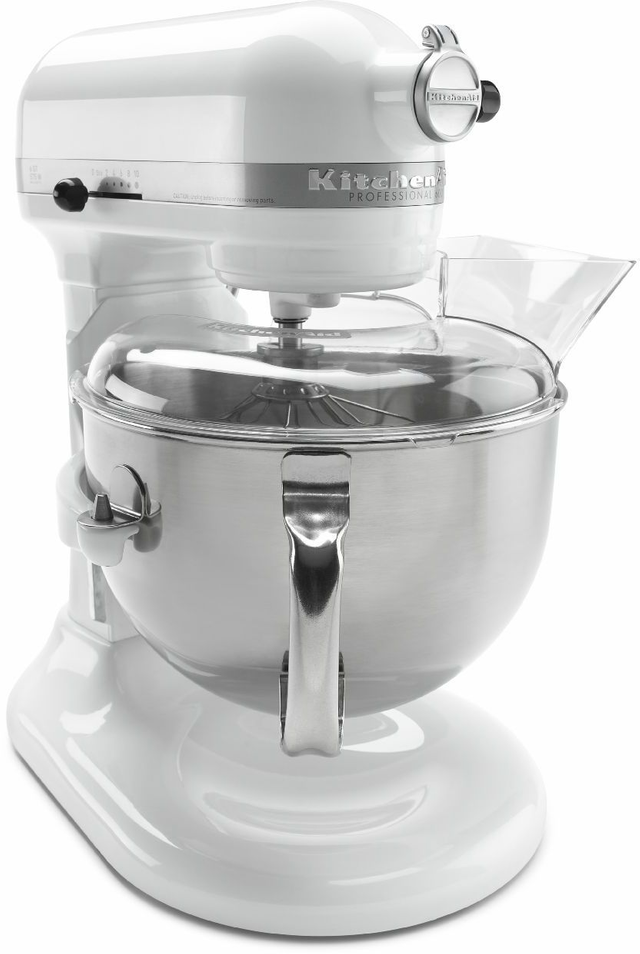KitchenAid® Professional 600™ Series White Stand Mixer 4