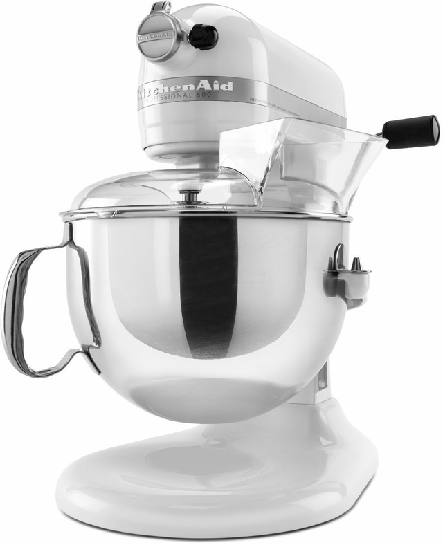 KitchenAid® Professional 600™ Series White Stand Mixer 5