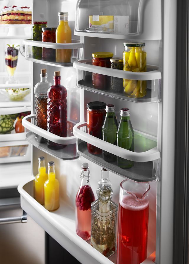 KitchenAid® 22.07 Cu. Ft. Stainless Steel Bottom Freezer Refrigerator-3