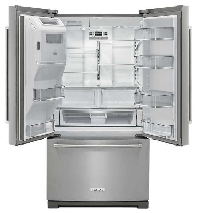 KitchenAid® 26.8 Cu. Ft. French Door Refrigerator-Stainless Steel 9
