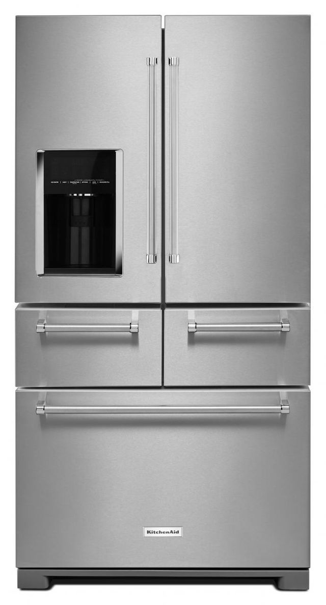 KitchenAid® 25.76 Cu. Ft. Stainless Steel French Door Refrigerator