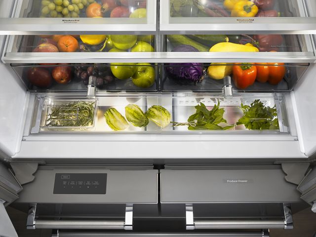 KitchenAid® 25.76 Cu. Ft. Stainless Steel French Door Refrigerator 8