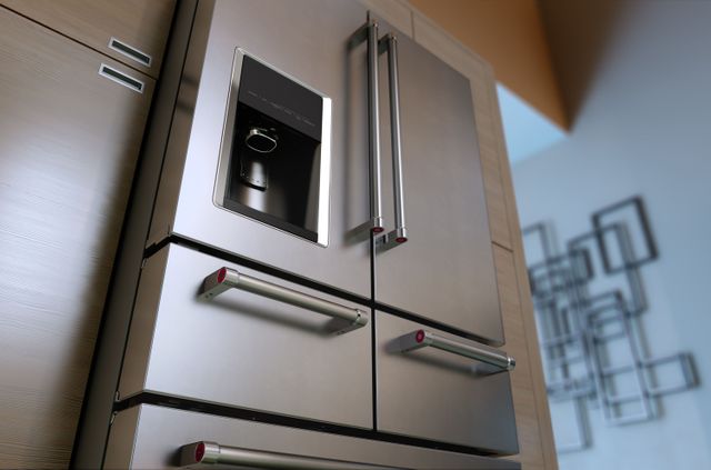 Réfrigérateur à portes françaises de 36 po KitchenAid® de 25,8 pi³ - Acier inoxydable 2