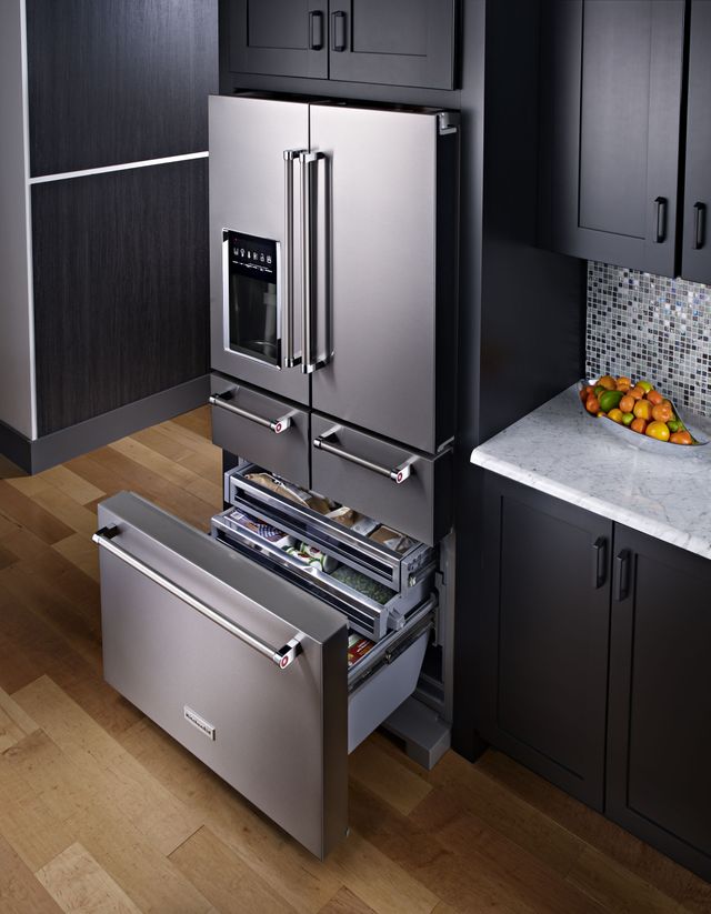 KitchenAid® 25.76 Cu. Ft. Stainless Steel French Door Refrigerator 4