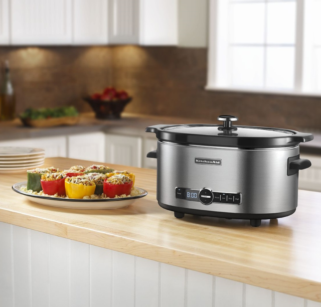 KitchenAid® Stainless Steel Slow Cooker 2