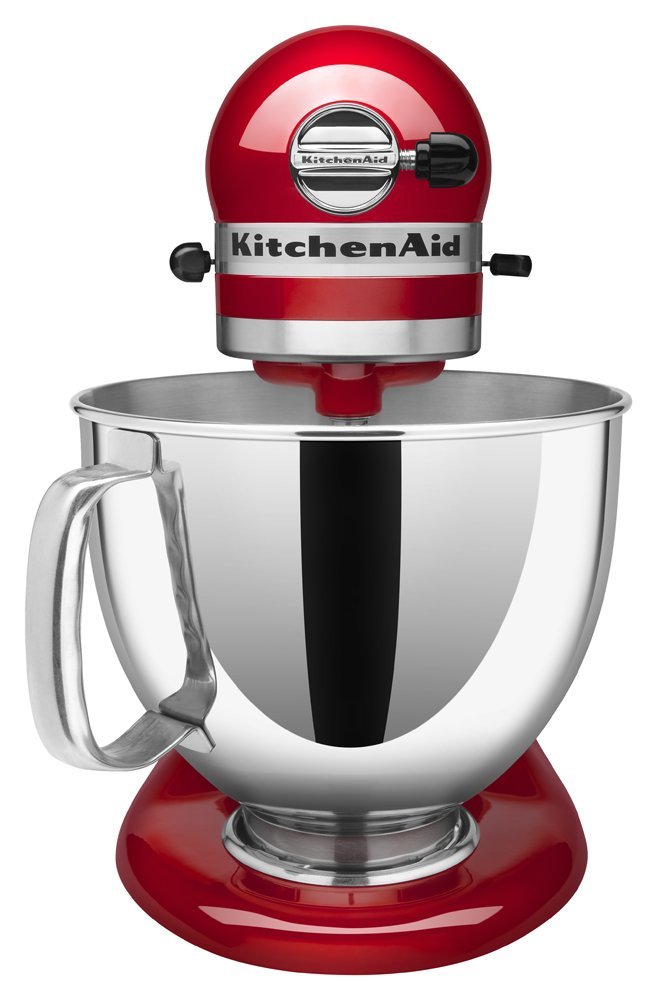 KitchenAid Artisan Series Empire Red Stand Mixer Traders Furniture   Ksm150pser3 