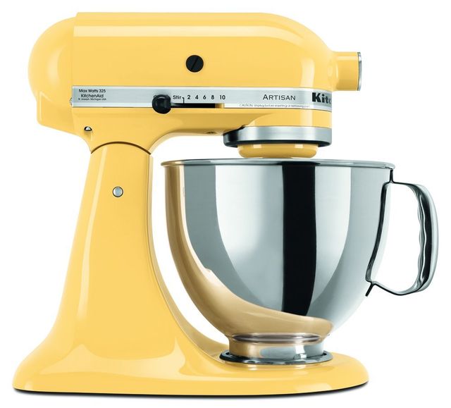 KitchenAid® Artisan® Series Majestic Yellow Stand Mixer 1