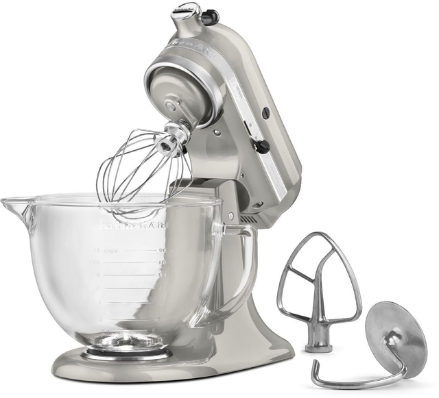 KitchenAid® Artisan® Design Series Sugar Pearl Silver Stand Mixer 10