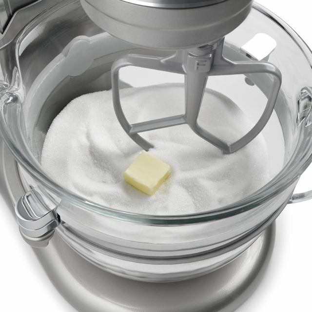 KitchenAid® Professional 6500 Design™ Series Stand Mixer-Sugar Pearl Silver 2
