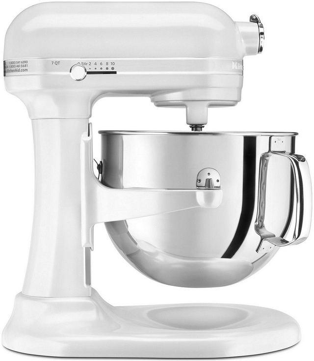 KitchenAid® Pro Line® Series Frosted Pearl White Stand Mixer 1
