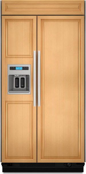 KitchenAid 21.1 cu. ft. 36" Width Requires Custom Panels and Handles - Brshd Aluminum Trim/Pnl Ready 0