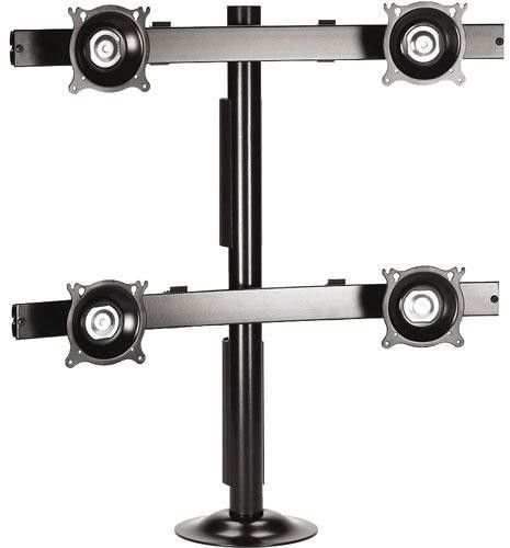 Chief® Silver Quad Monitor Grommet Mount 1