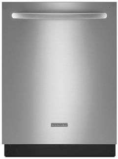 KitchenAid® Superba® Series 24" Built In Dishwasher-Stainless Steel