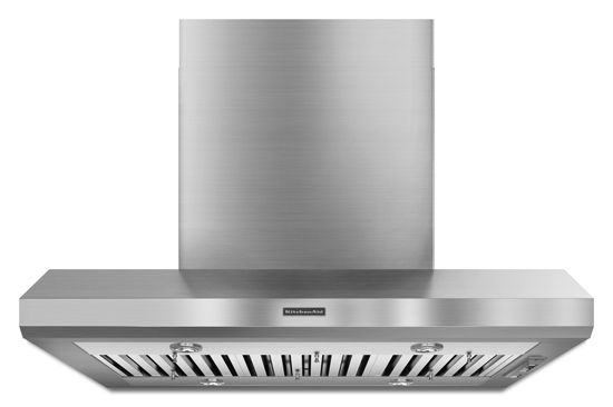 KitchenAid® Commercial-Style Series 48" Island Mount Canopy-Stainless Steel 0