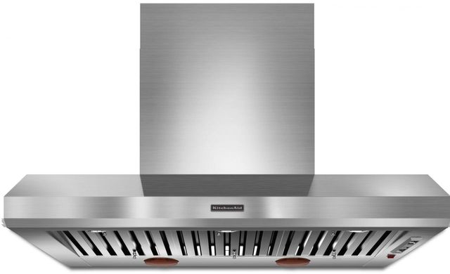 KitchenAid® Commerical-Style Series 48" Stainless Steel Wall Mounted Range Hood