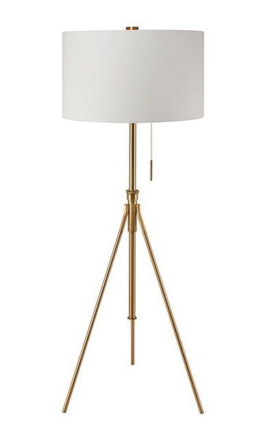 Furniture of America® Zaya Stained Gold Floor Lamp 0