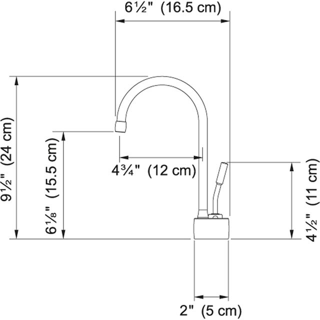Franke Ambient Series Water Filtration Faucet-Satin Nickel 1