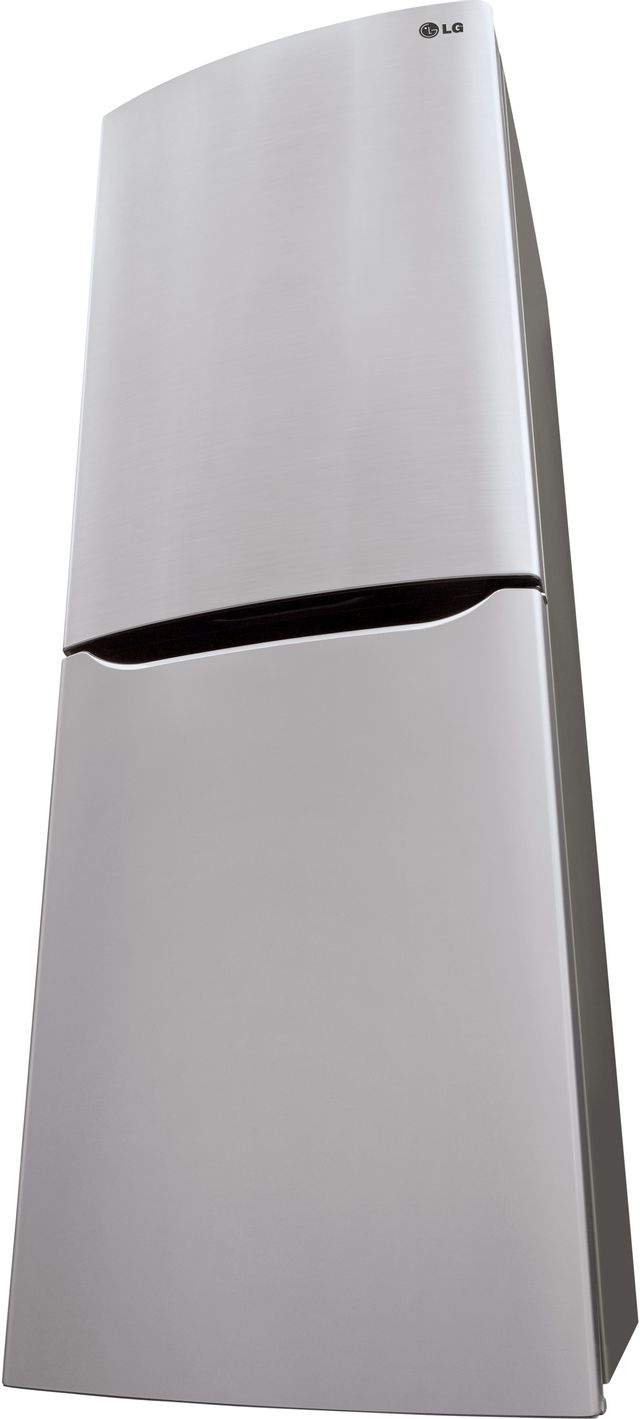 LG 10 Cu. Ft. Bottom Freezer Refrigerator-Platinum Silver 8