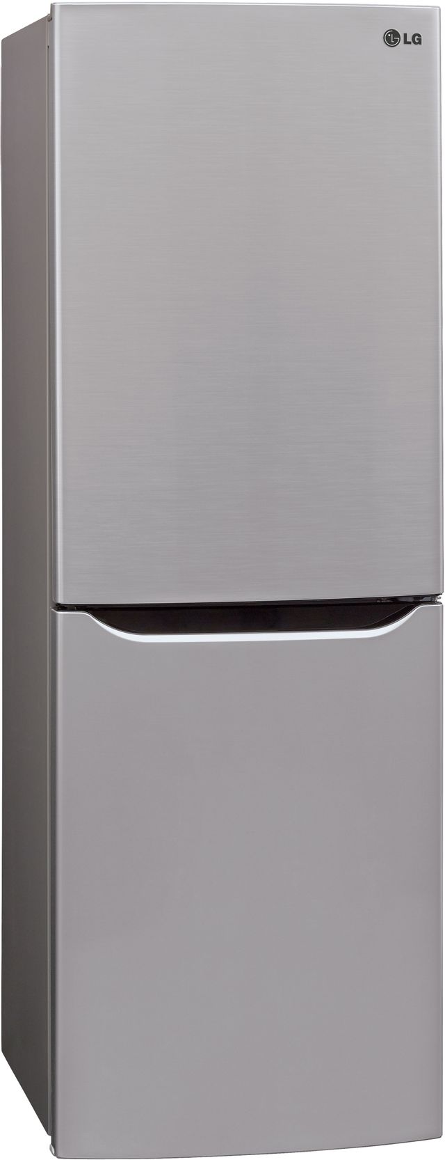LG 10 Cu. Ft. Bottom Freezer Refrigerator-Platinum Silver 4