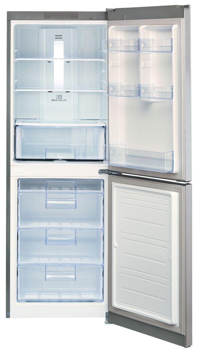 LG 10.1 Cu. Ft. Platinum Silver Bottom Freezer Refrigerator 1