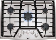 LG 30" Stainless Steel Gas Cooktop-LCG3011ST