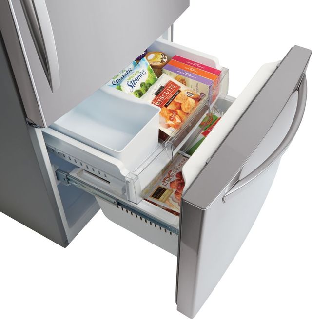 LG 24.1 Cu. Ft. Stainless Steel Bottom Freezer Refrigerator 10