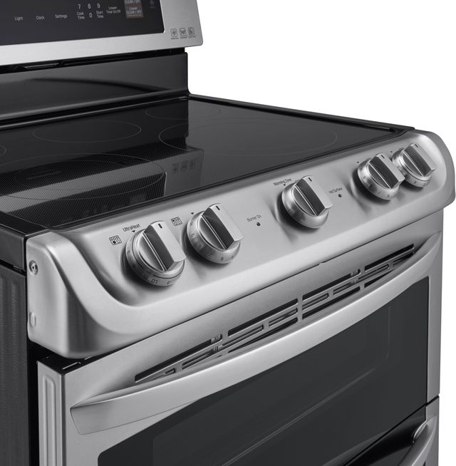 LG 30" Stainless Steel Free Standing Electric Double Oven Range 5