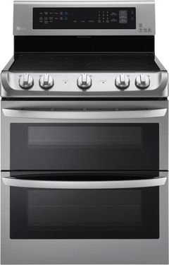 LG 29.94" Stainless Steel Free Standing Electric Double Oven