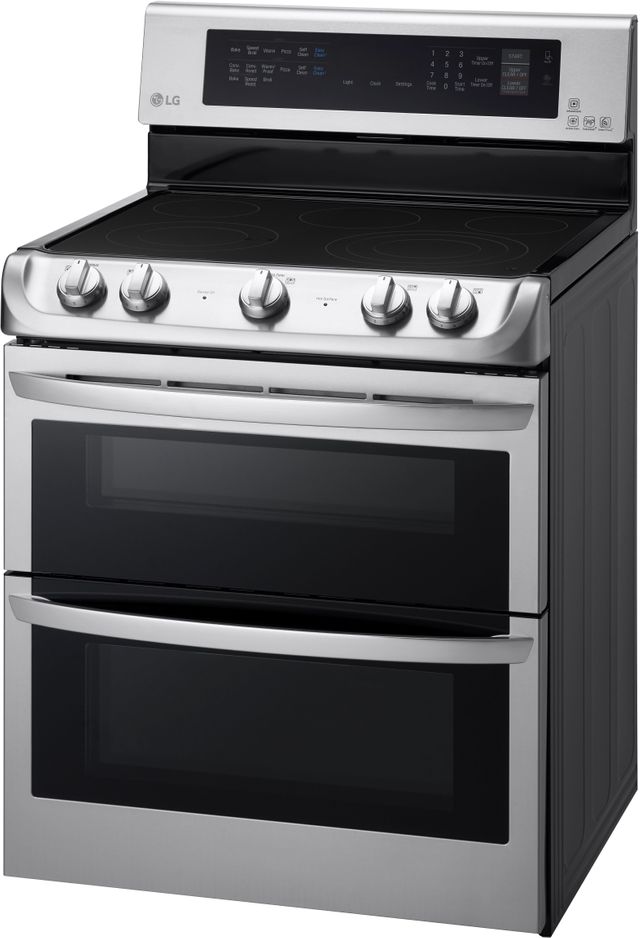 LG 29.94" Stainless Steel Free Standing Electric Double Oven-2